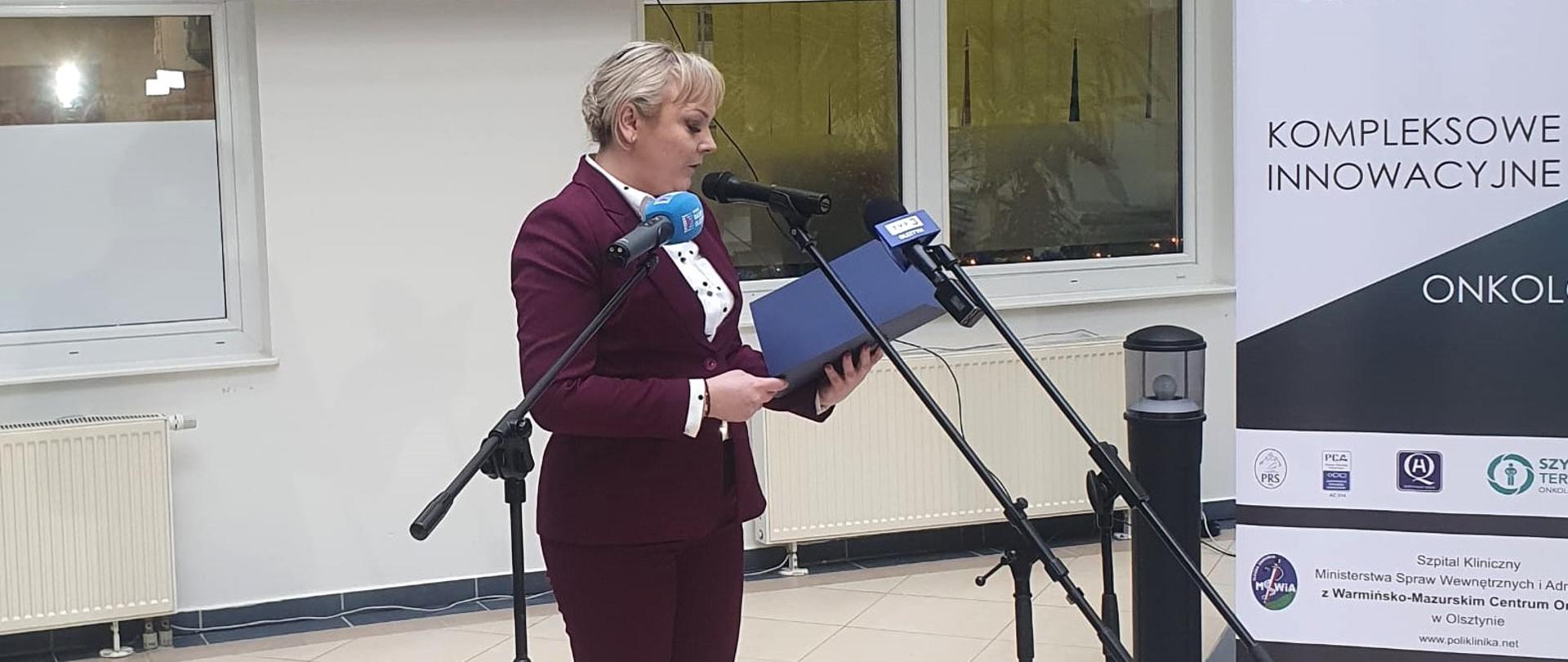 Dyrektor Wydziału Zdrowia Katarzyna Dośla