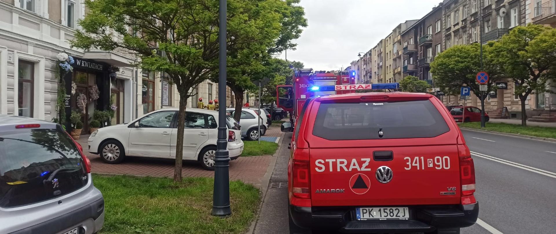 Zadymienie klatki schodowej przy ul. Górnośląskiej 19.05.2025