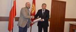 Встреча Почетного Консула Республики Польша в Кыргызской Республике с Ректором КНУ в Бишкеке