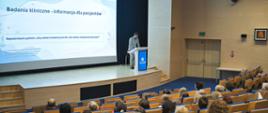 Spotkanie informacyjne - "Badania kliniczne – szansa dla pacjenta i medycyny"
