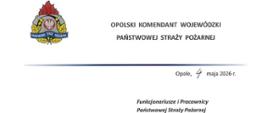 Zdjęcie przedstawia oficjalny list na białym papierze firmowym Opolskiego Komendanta Wojewódzkiego PSP. W lewym górnym rogu znajduje się kolorowy herb Państwowej Straży Pożarnej, a obok nazwa jednostki. Dokument jest datowany na 4 maja 2026 roku w Opolu i skierowany do funkcjonariuszy PSP, członków OSP oraz pracowników cywilnych.
Treść:
Nagłówek:
W lewym górnym rogu znajduje się logo Państwowej Straży Pożarnej.
Po prawej stronie napis:
OPOLSKI KOMENDANT WOJEWÓDZKI
PAŃSTWOWEJ STRAŻY POŻARNEJ
Miejscowość i data:
Opole, 4 maja 2026 r.
Adresaci:
Funkcjonariusze i Pracownicy
Państwowej Straży Pożarnej
Członkowie Ochotniczych Straży Pożarnych
Seniorzy Służby Pożarniczej
Treść listu:
Z okazji Dnia Strażaka pragnę złożyć Państwu najserdeczniejsze podziękowania za pełnioną służbę – za odwagę, poświęcenie, profesjonalizm oraz nieustanną gotowość do niesienia pomocy drugiemu człowiekowi.
Miniony rok był czasem wielu wyzwań, które wymagały od Was ogromnego zaangażowania, odpowiedzialności oraz sprawnego działania w najtrudniejszych sytuacjach. Każda podjęta interwencja, każda akcja ratownicza, każda chwila, w której stawaliście na straży życia, zdrowia i mienia mieszkańców, zasługuje na najwyższy szacunek i uznanie.
Rok 2025 miał szczególne znaczenie, weszła w życie ustawa o Ochronie Ludności i Obronie Cywilnej. Nowe przepisy w istotny sposób wzmacniają system bezpieczeństwa państwa, opierając go między innymi na potencjale Państwowej Straży Pożarnej oraz Ochotniczej Straży Pożarnej. Dla strażaków oznacza to jeszcze większą odpowiedzialność i nowe zadania, ale zarazem stanowi wyraz zaufania do Państwa kompetencji i doświadczenia.
Dziękuję za to, że z pełnym oddaniem realizowaliście te obowiązki, będąc filarem bezpieczeństwa lokalnych społeczności. Nasza służba to nie tylko zawodowy obowiązek – to misja, która każdego dnia daje ludziom poczucie bezpieczeństwa i spokoju.
W tym wyjątkowym dniu składam wyrazy wdzięczności za cały rok ciężkiej pracy, za gotowość do działania o każdej porze dnia i nocy, za odwagę, solidarność oraz niezawodność. Życzę Państwu zdrowia, pomyślności, satysfakcji z pełnionej służby, sukcesów zawodowych oraz zawsze bezpiecznych powrotów z każdej akcji.
Podpis:
Z wyrazami szacunku
(odręczny podpis)
st. bryg. Arkadiusz Kuśmierski
