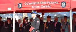 Przemówienie Zastępcy Śląskiego Komendanta Wojewódzkiego PSP