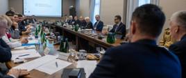 Wojewodowie podczas narady w Ministerstwie Spraw Wewnętrznych i Administracji