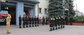 Dzień flagi - KP PSP w Siemiatyczach 