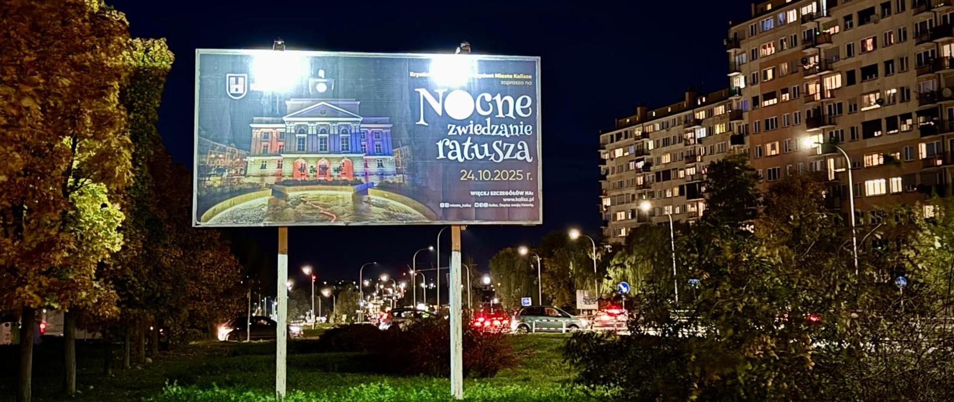 Zapowiedź drugiej edycji nocnego zwiedzania kaliskiego ratusza z udziałem Słuchaczy Studium Animatorów Kultury w Kaliszu. 