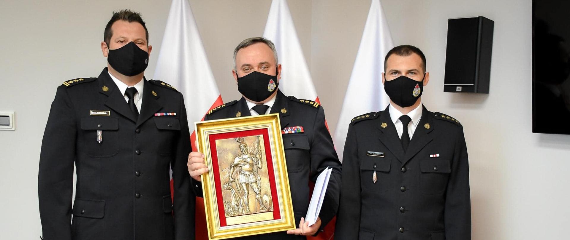 Pożegnanie komendanta st. bryg. Jacka Wichowskiego