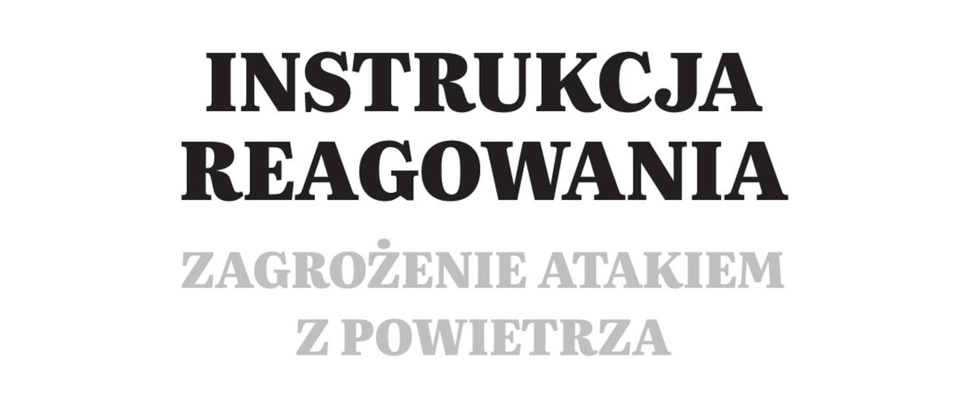 Co robić w przypadku zagrożenia atakiem z powietrza