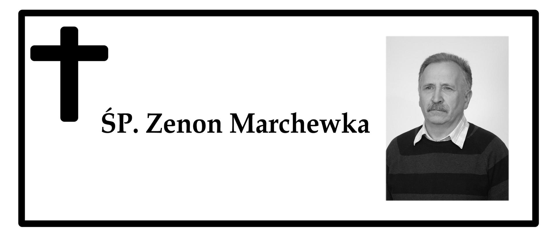 Na zdjęciu nekrolog mężczyzny