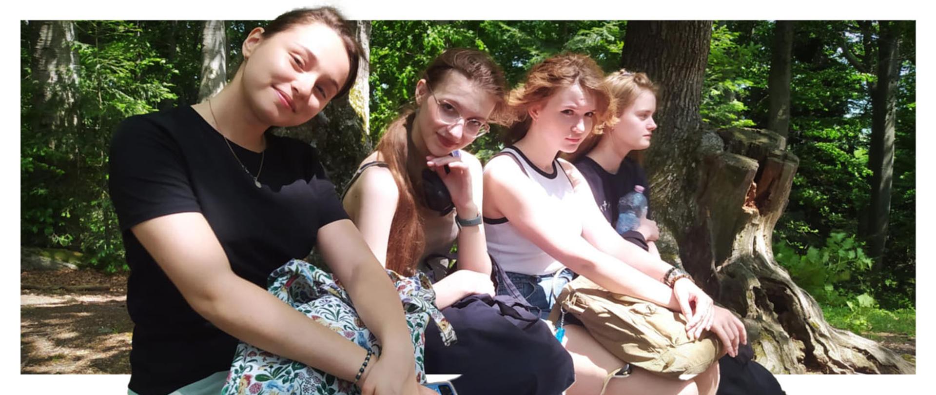 Klasa 3A na plenerze malarskim