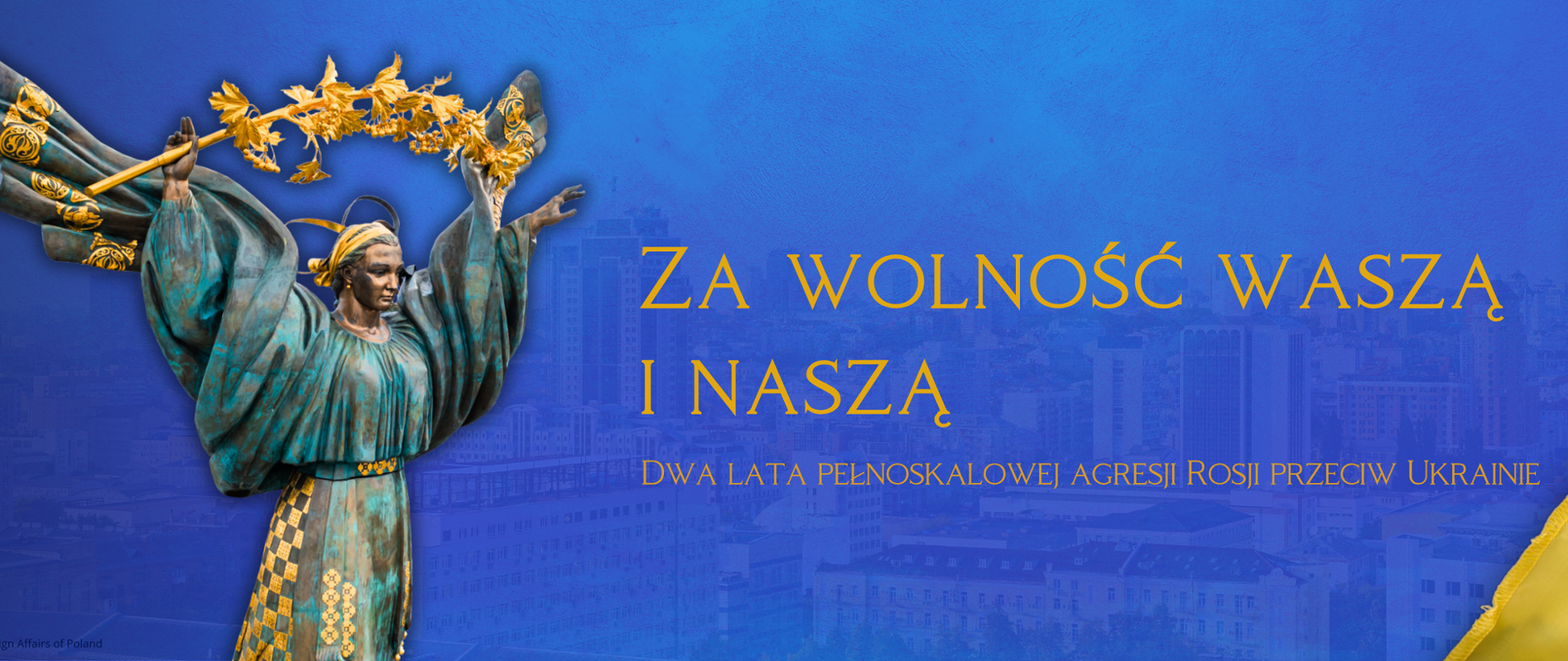 Druga rocznica rosyjskiej agresji na Ukrainę 