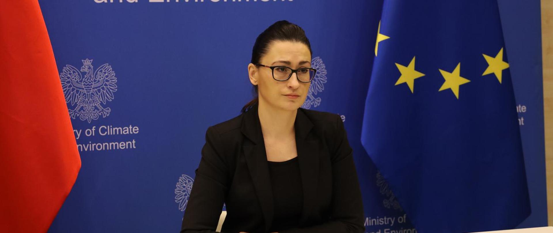 Wiceminister Małgorzata Golińska na spotkaniu dot. Światowego Dnia Dzikiej Przyrody