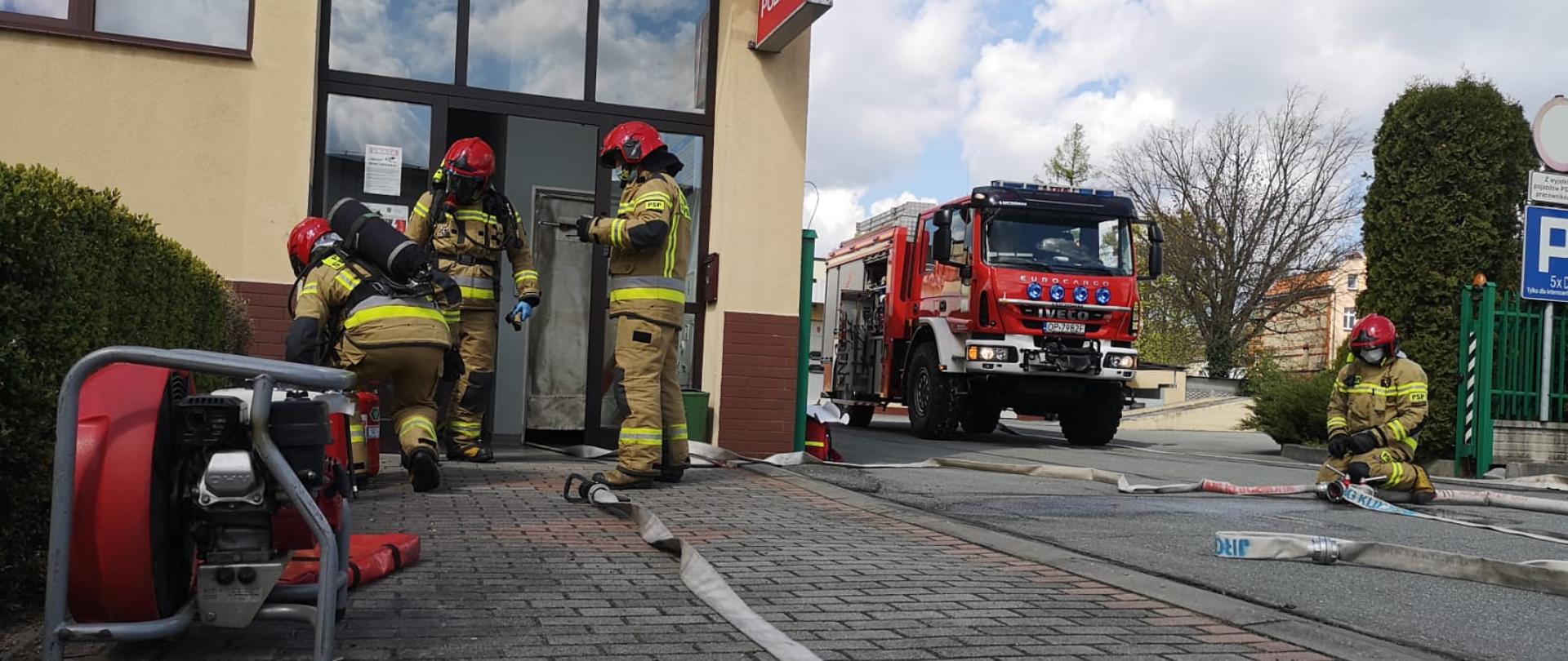 Inspekcja gotowości bojowej w JRG Kluczbork przeprowadzona przez zespół inspekcyjny Komendanta Powiatowego PSP w Kluczborku