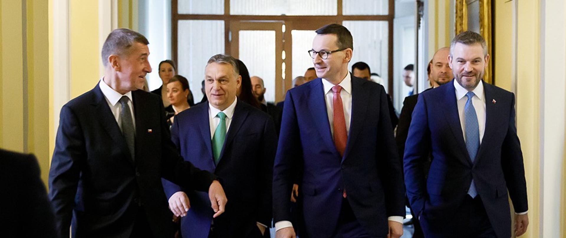 Premierzy Grupy Wyszehradzkiej. 