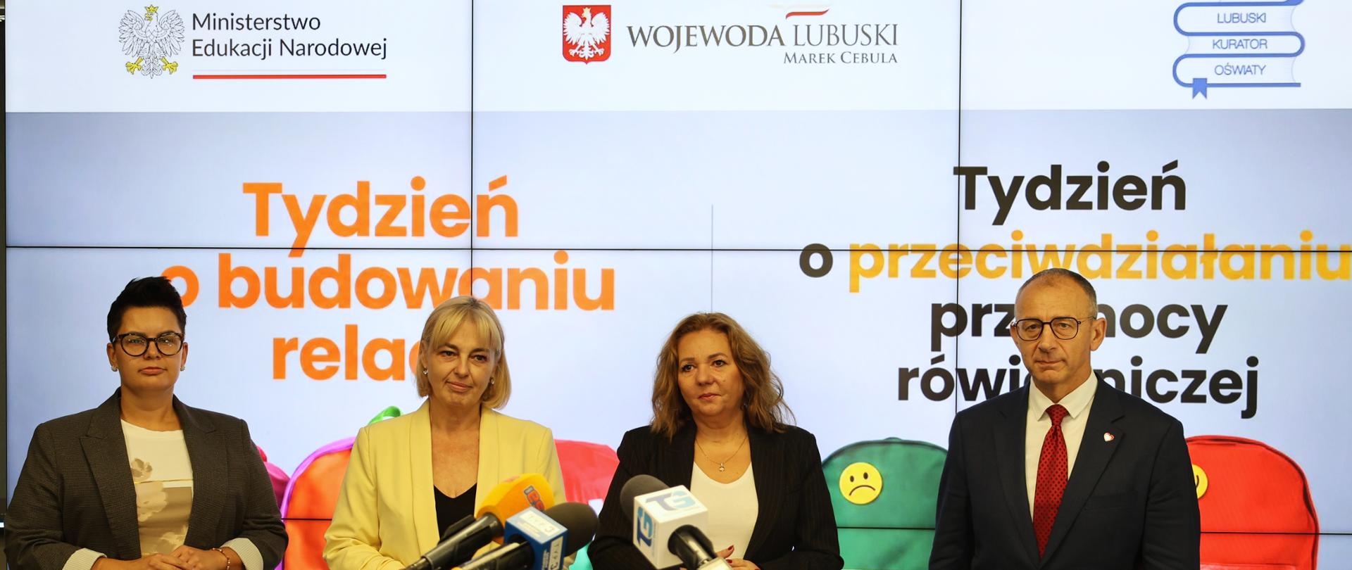 Przeciwdziałanie przemocy rówieśniczej - briefing prasowy