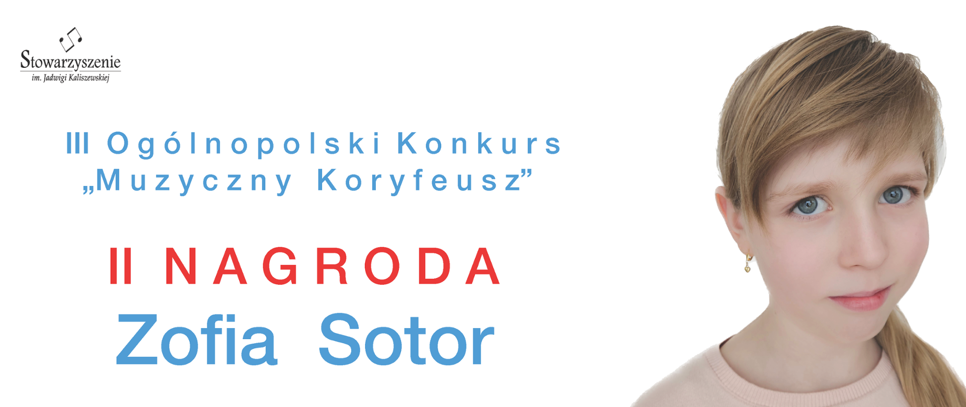 Dyplom zajęcia II miejsca w III Ogólnopolskim Konkursie "Muzyczny Koryfeusz"