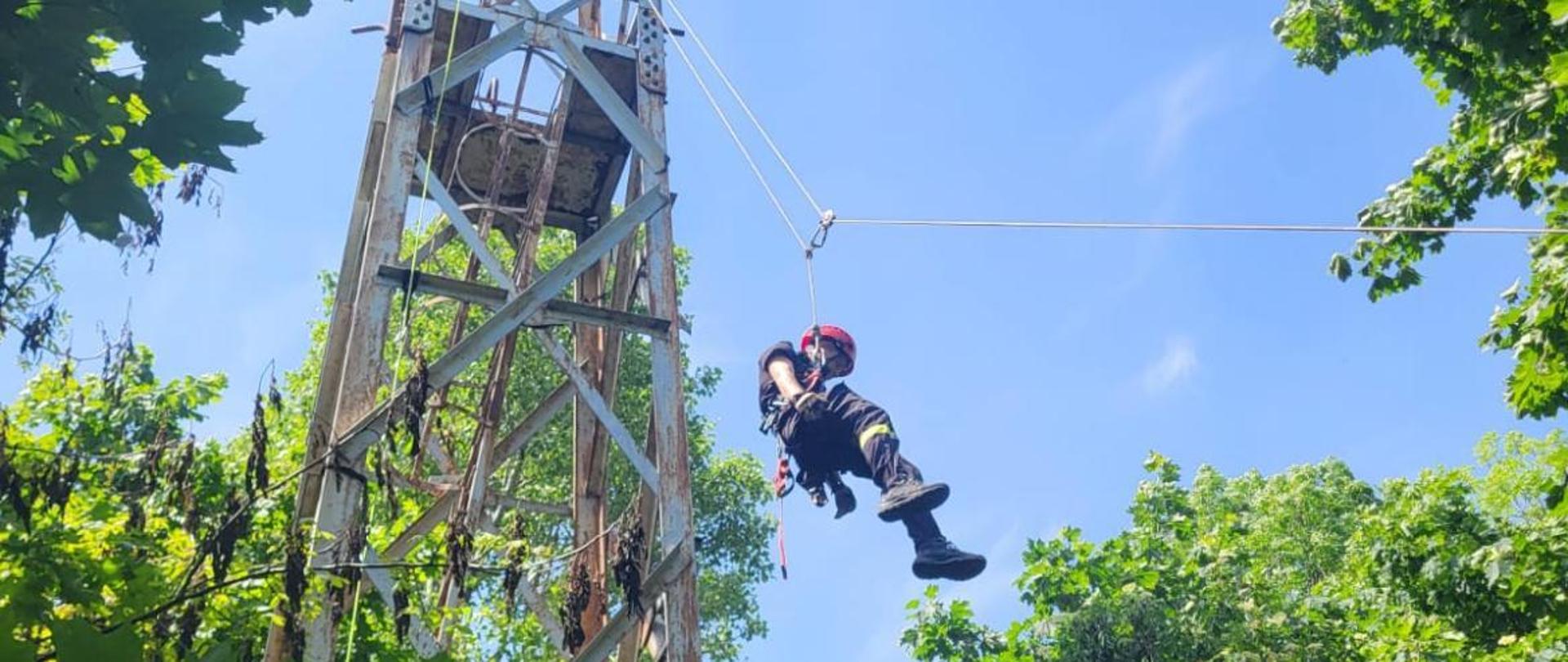 Zakończenie Szkolenia Specjalistycznego Ratowników Wysokościowych KSRG we Wrocławiu