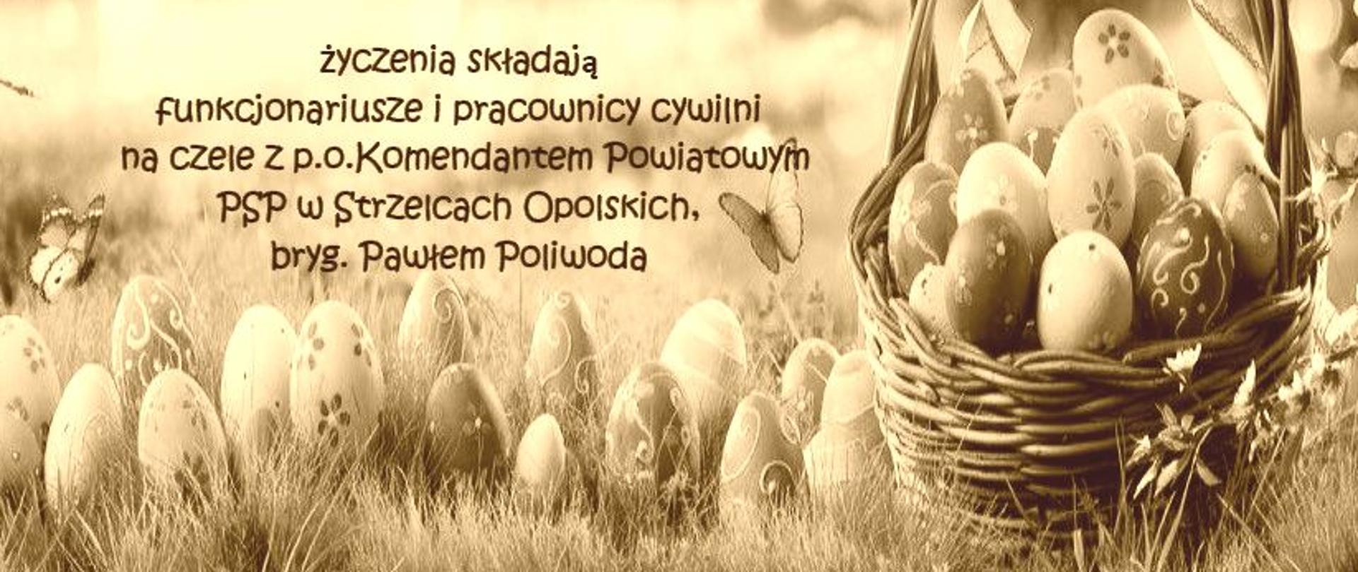 Obraz przedstawia zdjęcia Wielkanocne