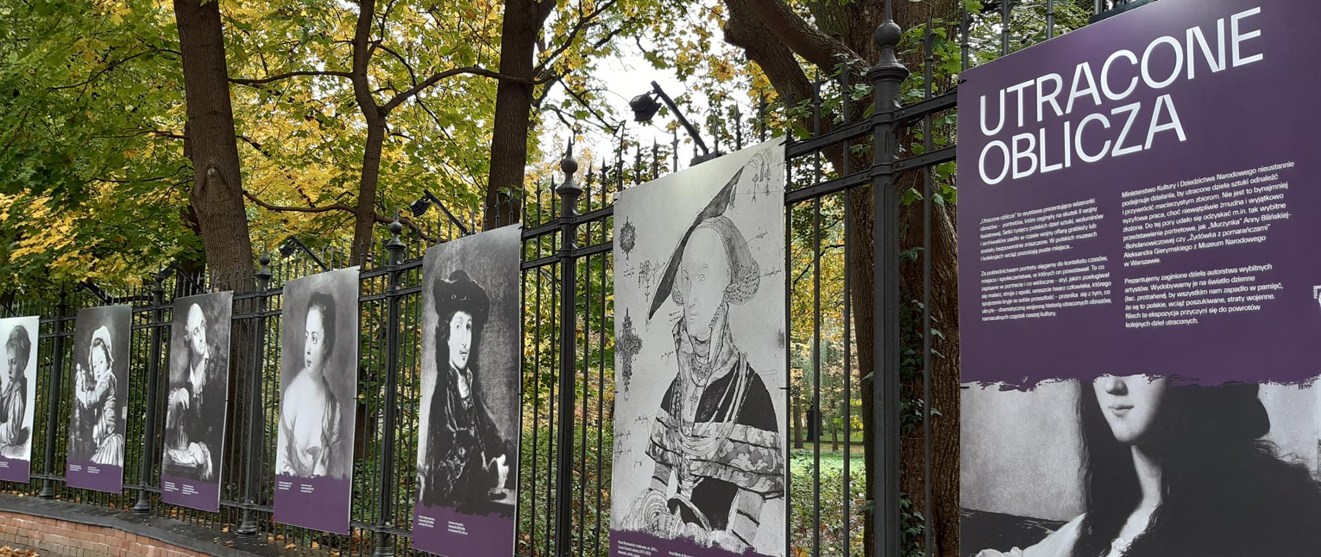 „Utracone oblicza” od piątku w Łazienkach Królewskich