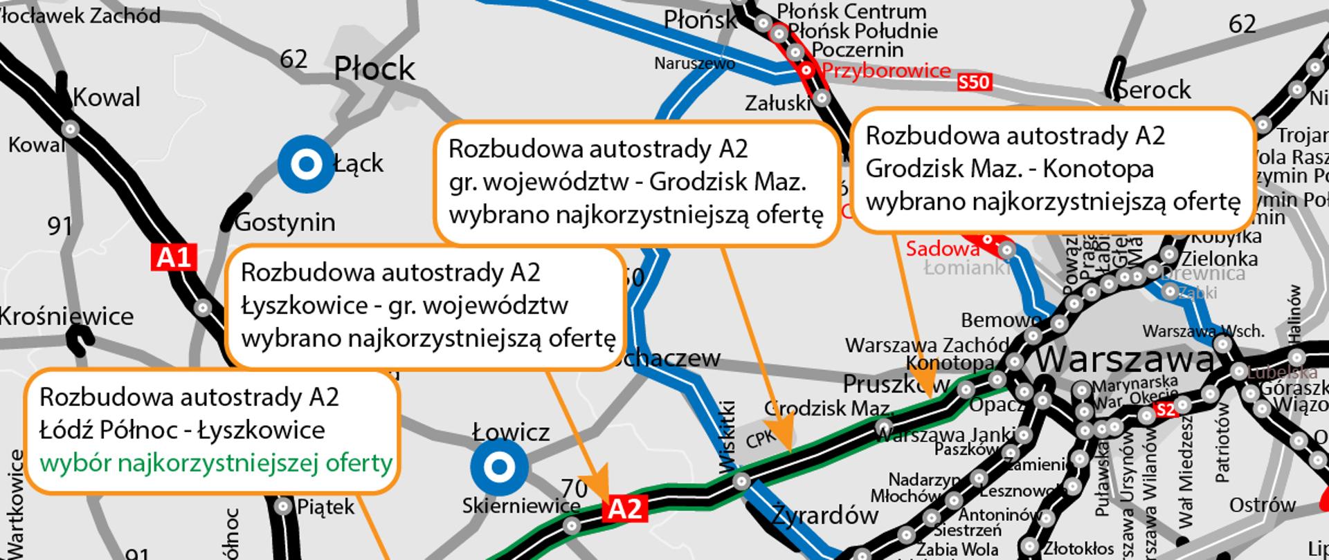 A2 rozbudowa - odc. A