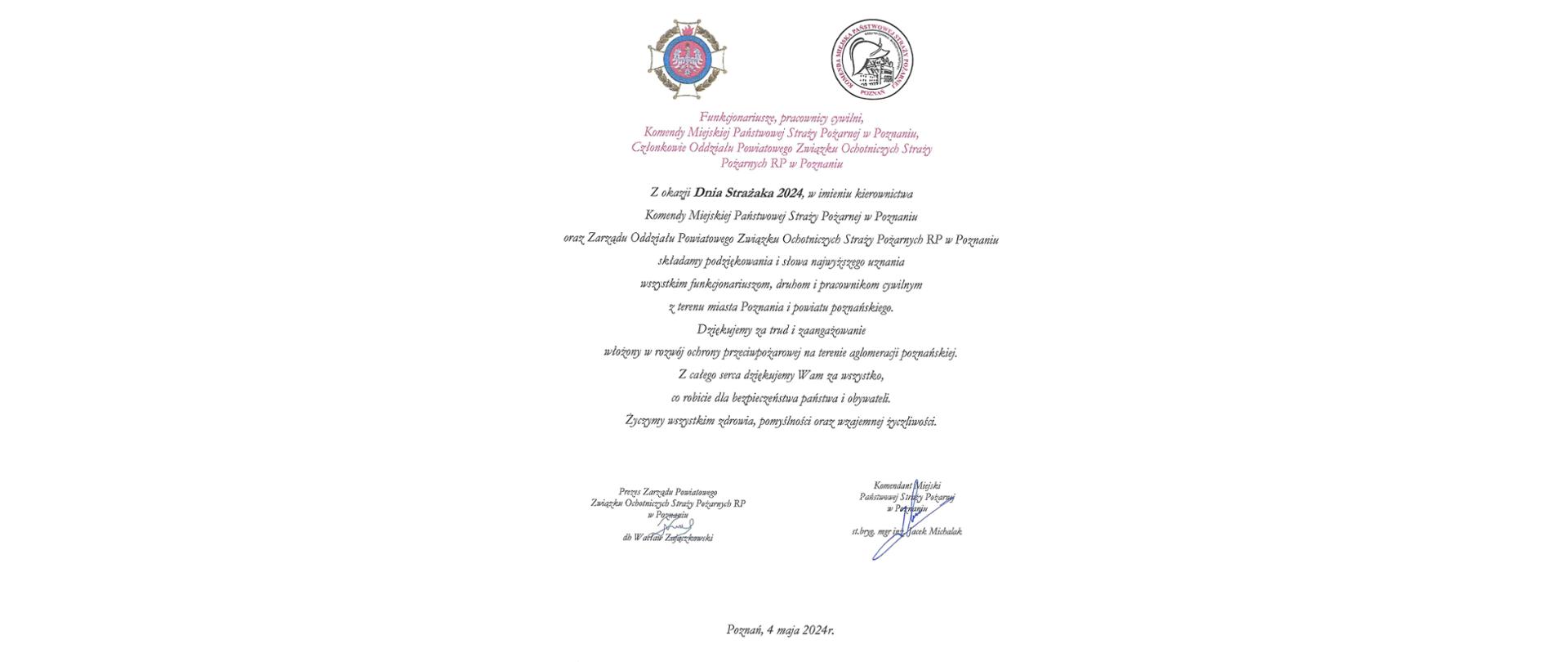  życzenia z okazji Dnia Strażaka 