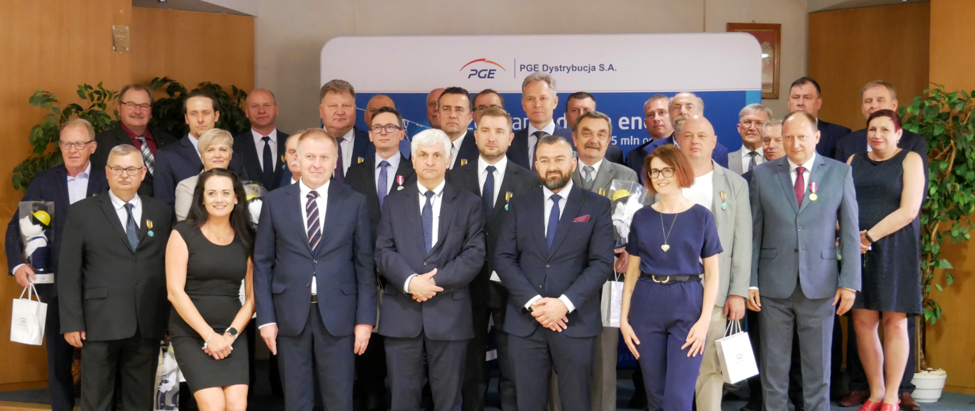 Odznaczenia dla pracowników białostockiego oddziału PGE Dystrybucja S.A.