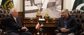 Spotkanie ministra Tomasza Siemoniaka z ministrem spraw wewnętrznych Pakistanu Mohsinem Naqvi
