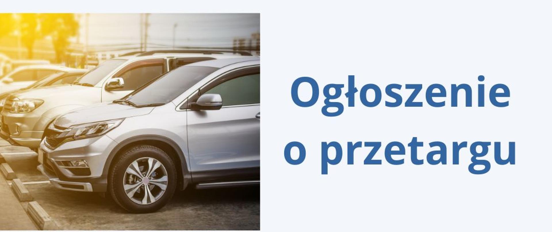 Ogłoszenie o przetargu