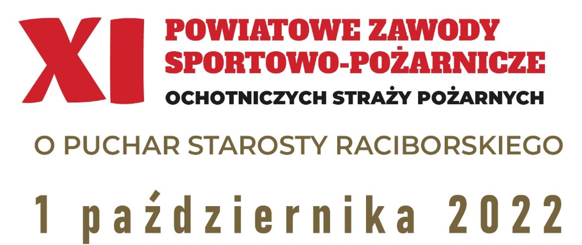 XI Powiatowe Zawody Sportowo Pożarnicze OSP