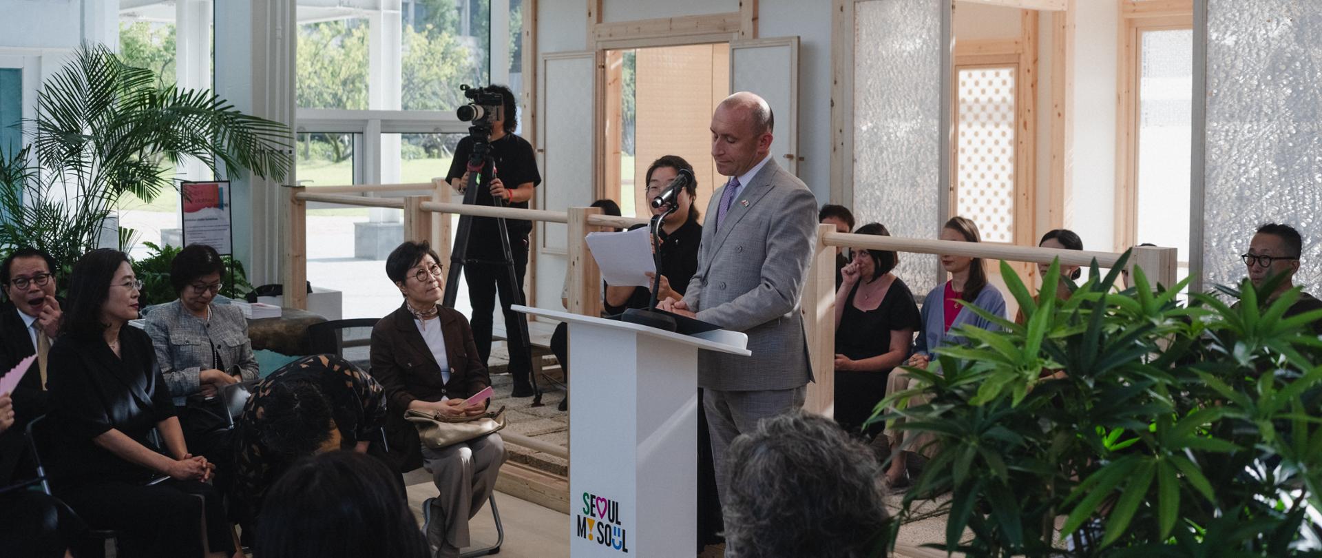 Otwarcie polsko-koreańskiej wystawy „Dom odziany” w Seoul Museum of Craft Art