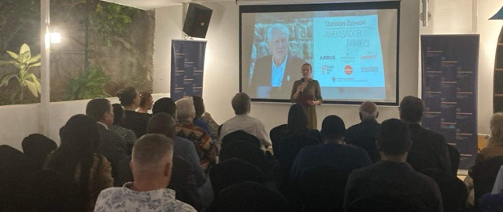 Screening of the Documentary “Ambassador of Remembrance” directed by Magdalena Żelasko at the Embassy of the Republic of Poland in Dar es Salaam