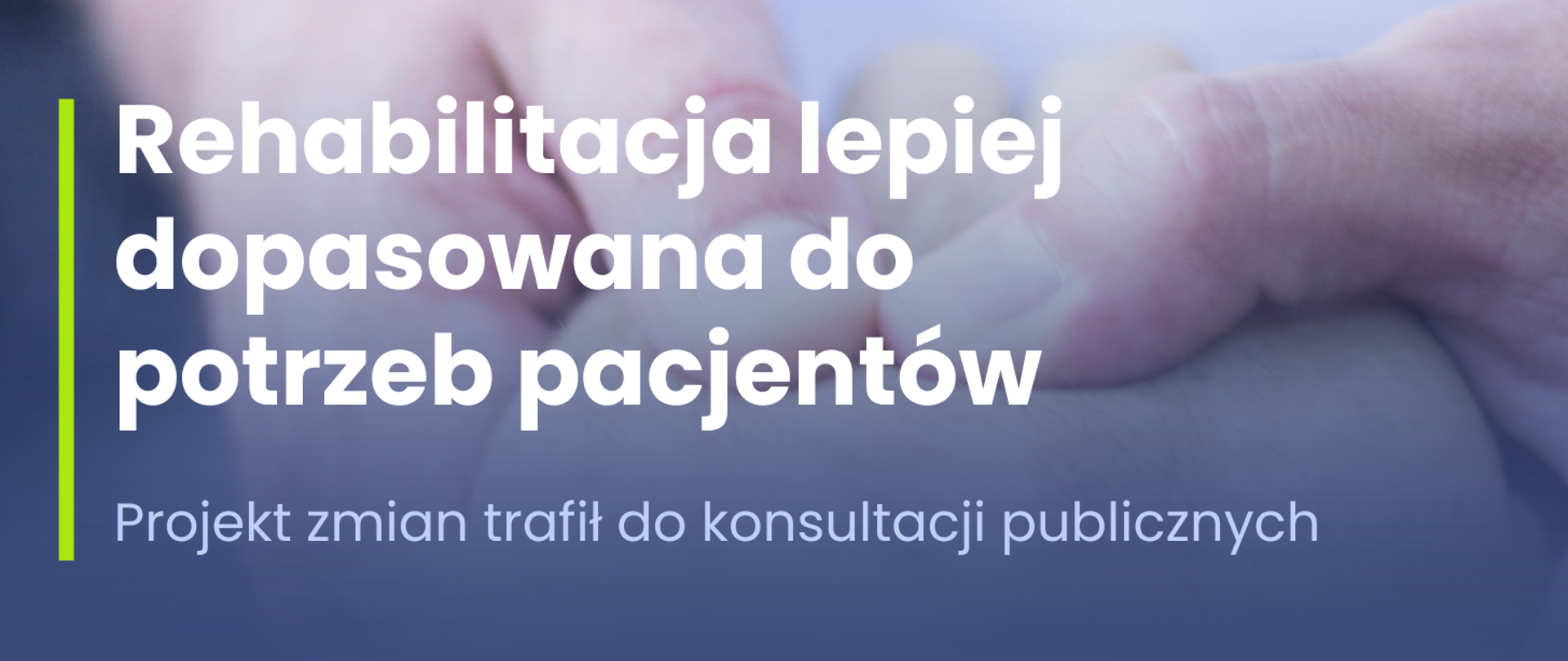 Rehabilitacja lepiej dopasowana do potrzeb pacjentów