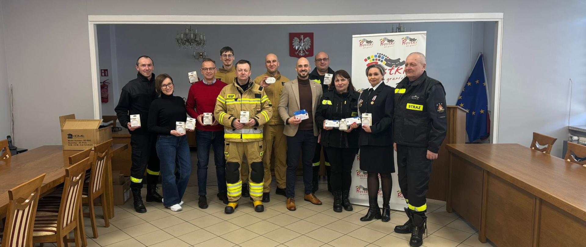 Czujki dymu dla najbardziej potrzebujących