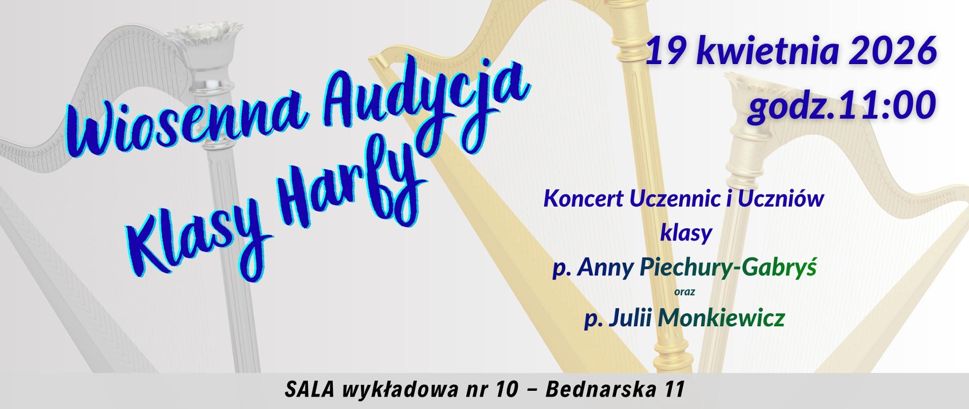 Baner - Audycja klas lutni i harfy - 19.04.2026