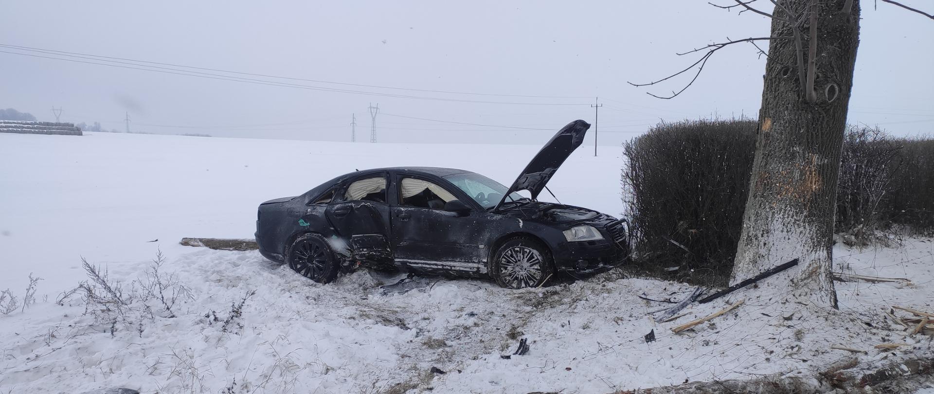 Wypadek pod Nielubią.