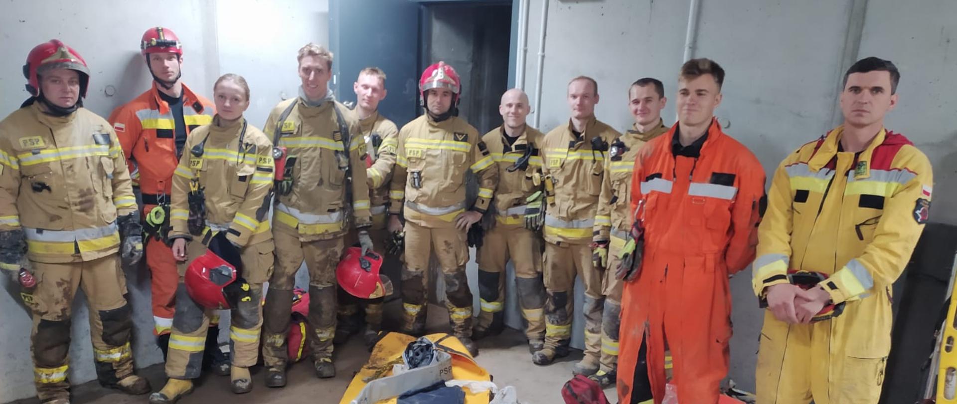 Kolejne z cyklu, szkolenie z działań poszukiwawczo – ratowniczych realizowanych przez ksrg w zakresie podstawowym