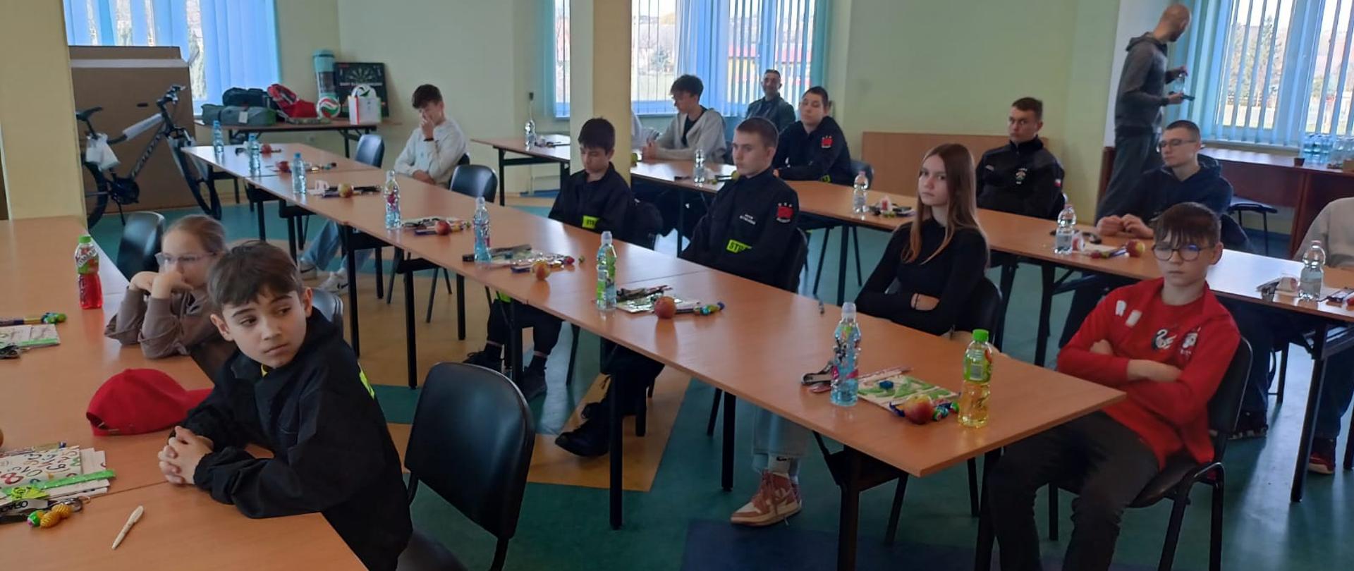 Ogólnopolski Turniej Wiedzy Pożarniczej „Młodzież Zapobiega Pożarom”- Eliminacje Powiatowe 2024.