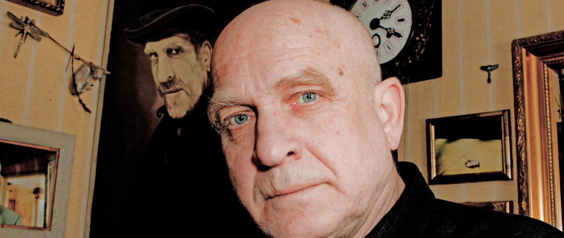 Henryk Talar. Sesja portretowa w domu artysty, PAP/Maciej Kłoś