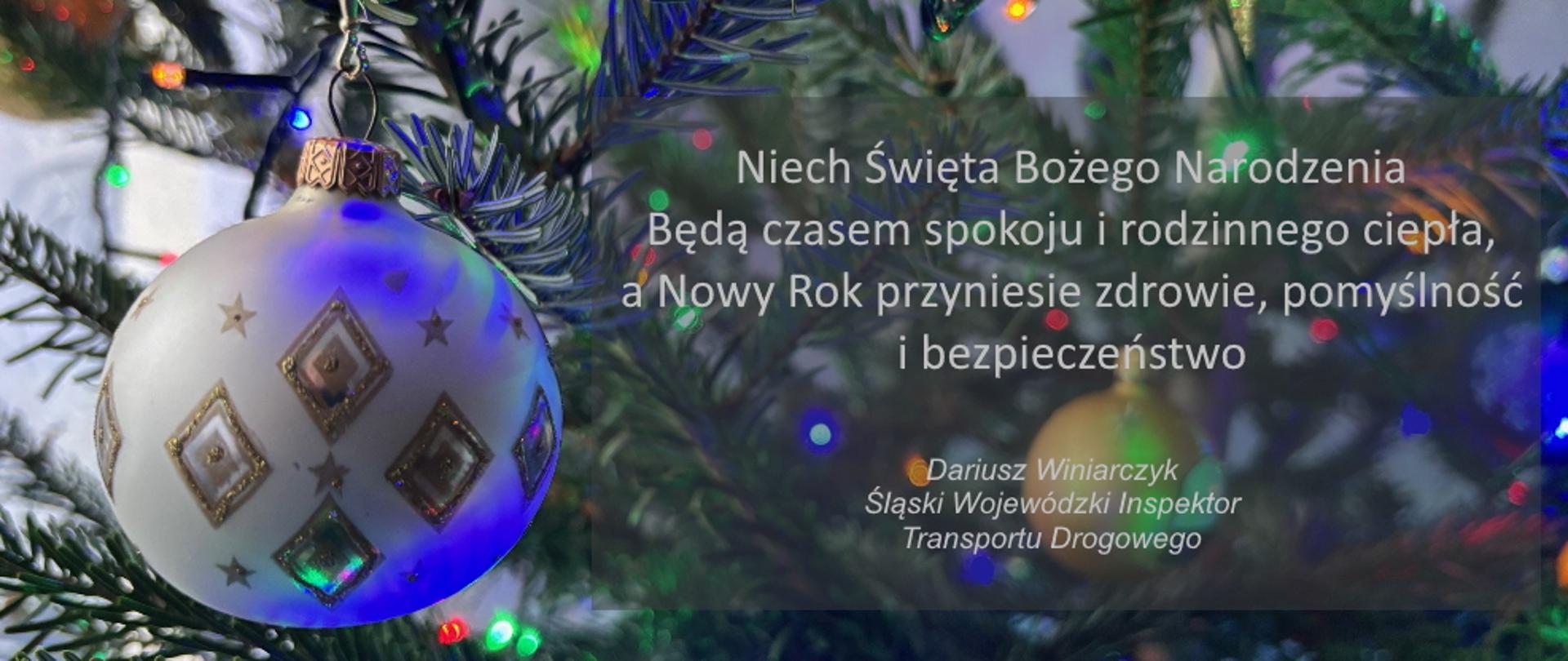kartka świąteczna z życzeniami