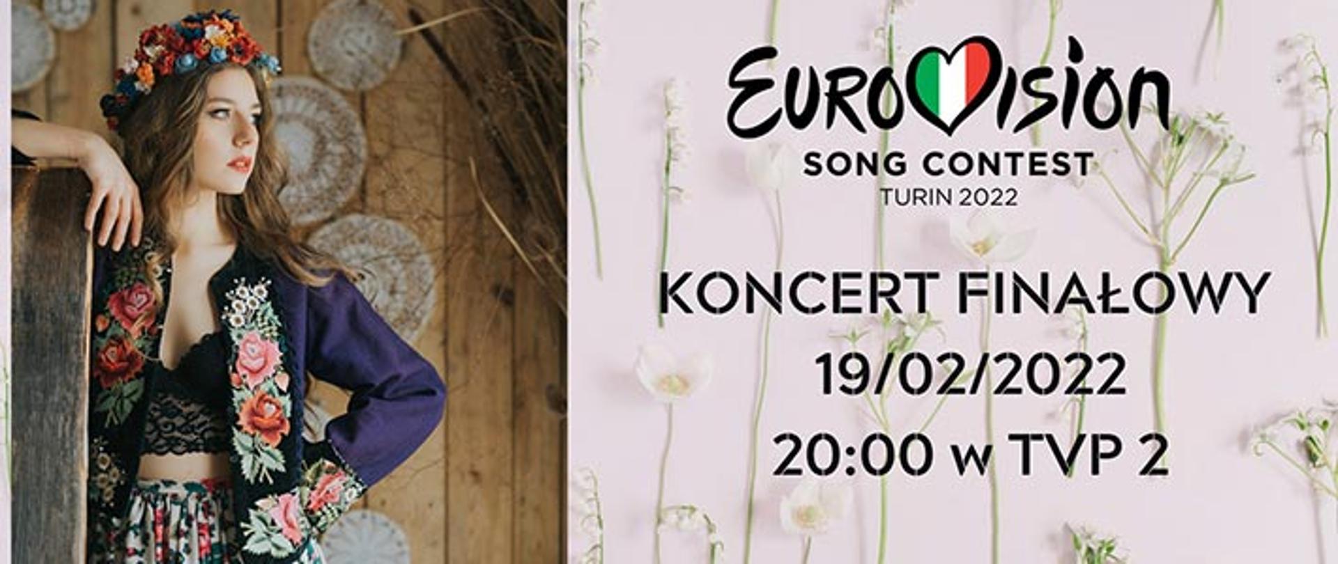 Baner reklamowy koncertu uczennicy Szkoły - Karoliny Lizer