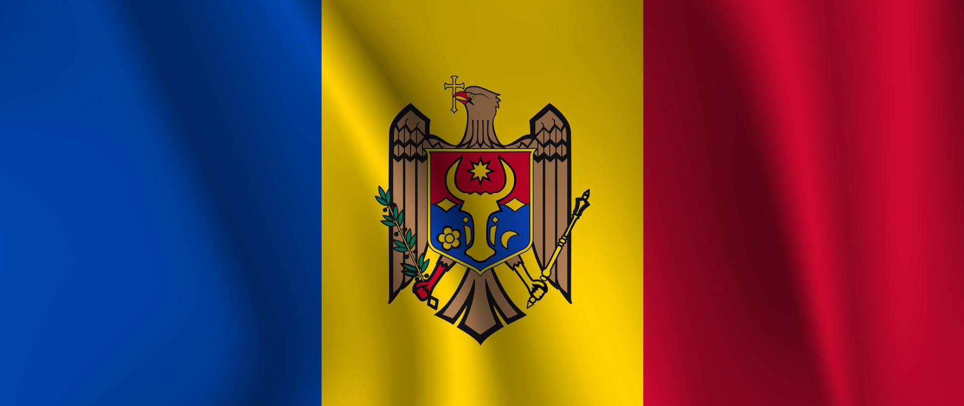 Flaga Mołdawii