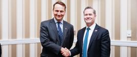 Minister Radosław Sikorski w USA