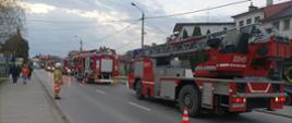 Pożar w m. Myślenice ul. K. Wielkiego