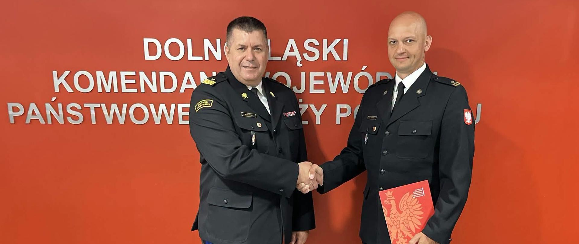 Dolnośląski Komendant Wojewódzki Państwowej Straży Pożarnej, nadbryg. Marek Hajduk, powołał na stanowisko Zastępcy Komendanta Powiatowego Państwowej Straży Pożarnej w Ząbkowicach Śląskich mł. bryg. Pawła Gluzę