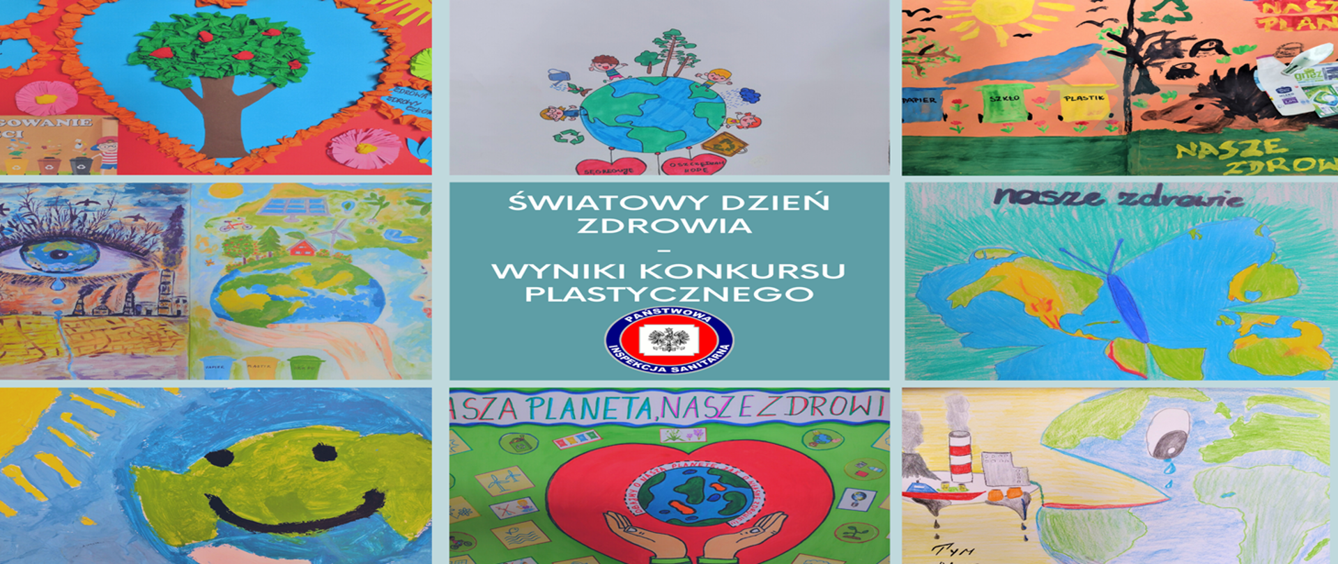 Światowy Dzień Zdrowia - wyniki konkursu plastycznego