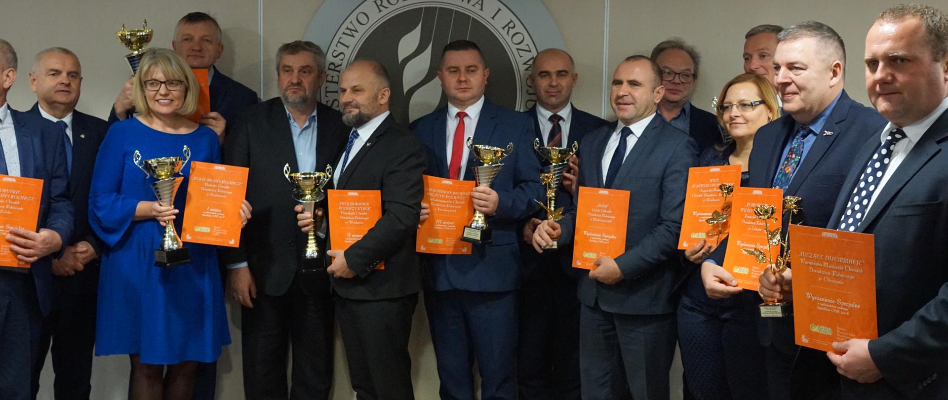 Minister z wyróżnionymi wydawnictwami ODR