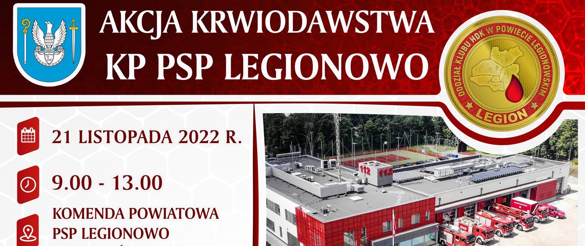 Akcja Krwiodawstwa 21.11.2022r.