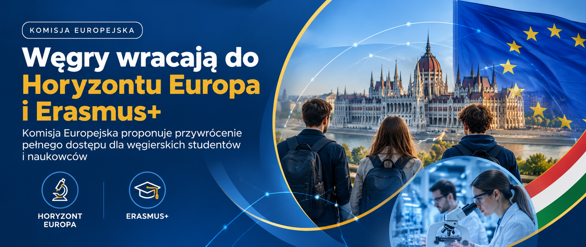 Węgry wracają do Horyzontu Europa