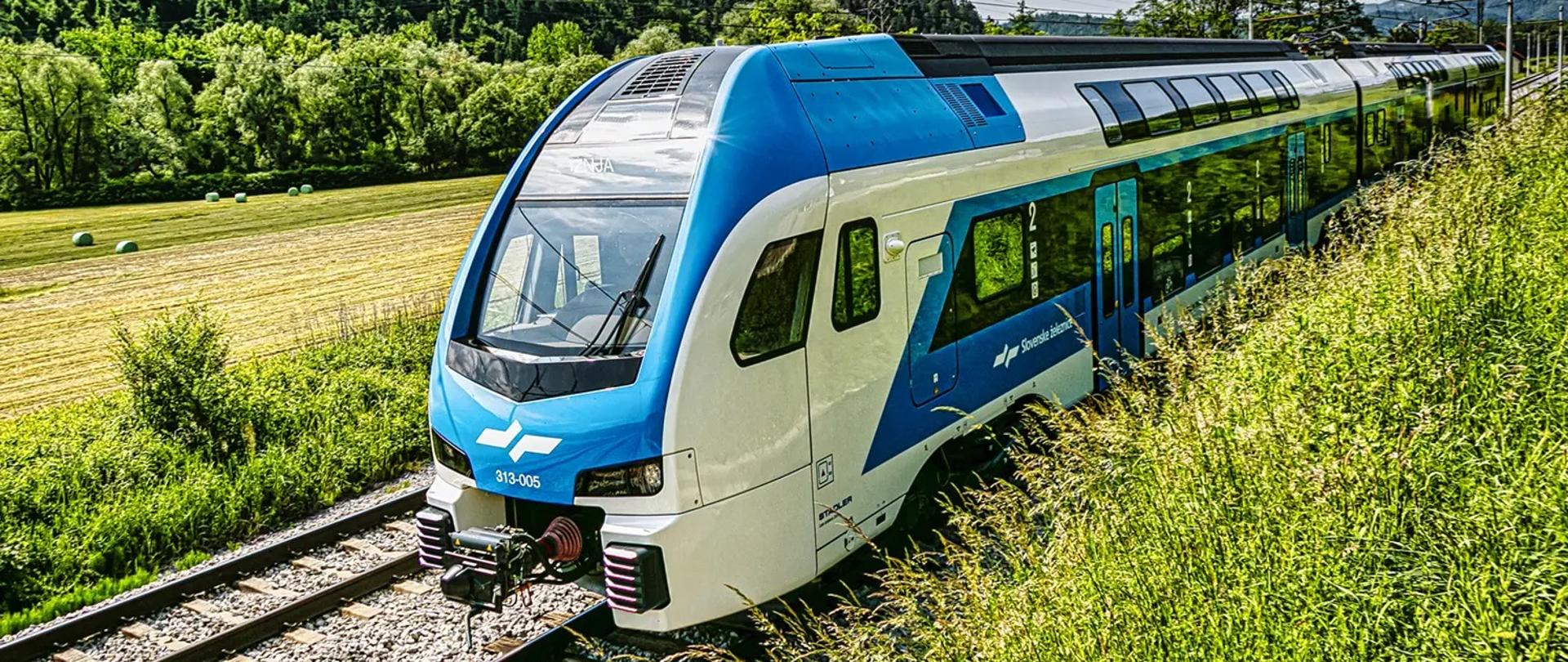 Pociągi w Słowenii