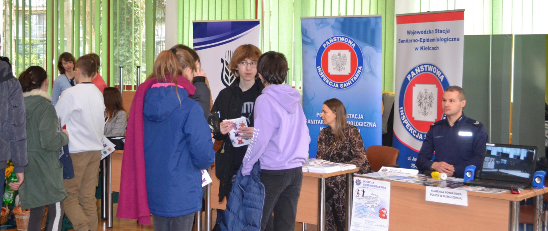Stoiska profilaktyczno-edukacyjne
