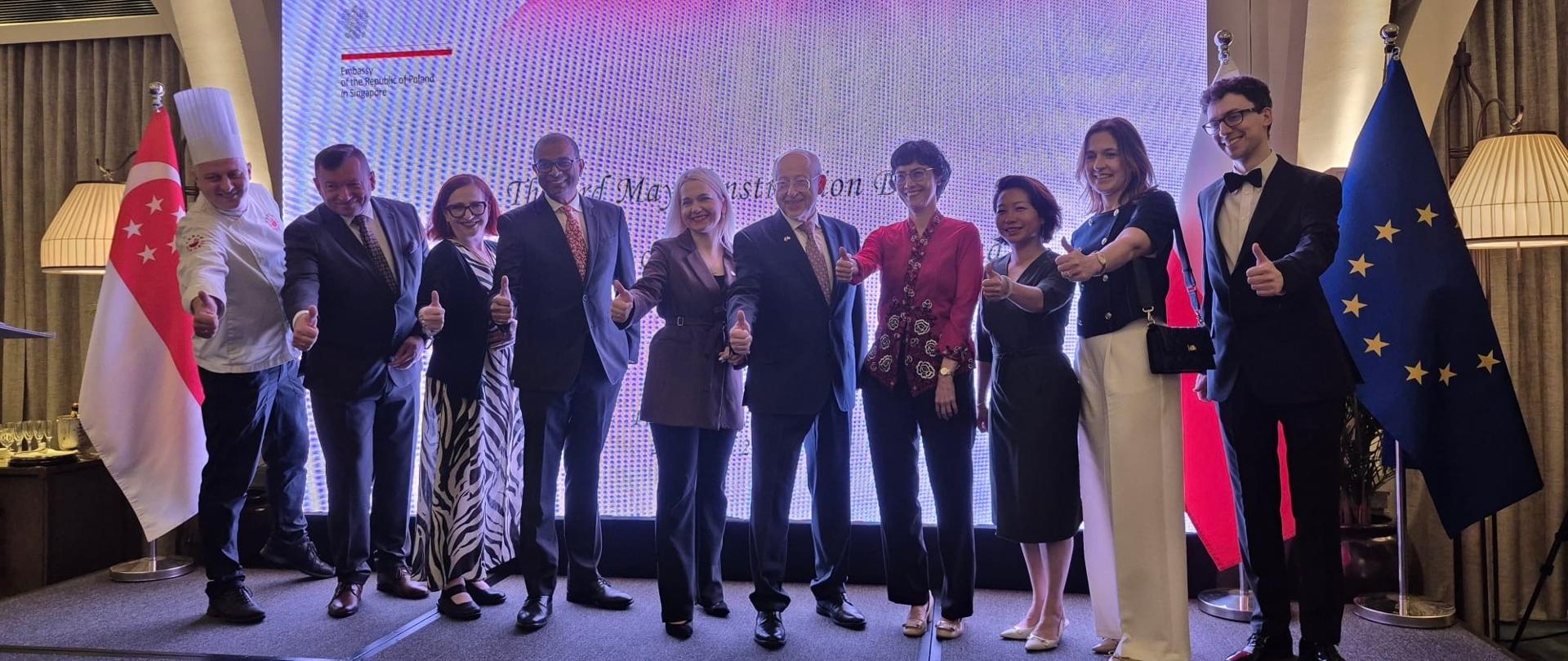 Obchody Święta Narodowego Trzeciego Maja w Singapurze